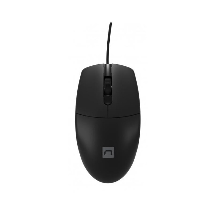 Raton Natec Ruff 2 1000DPI USB Black | InfoChen Canarias