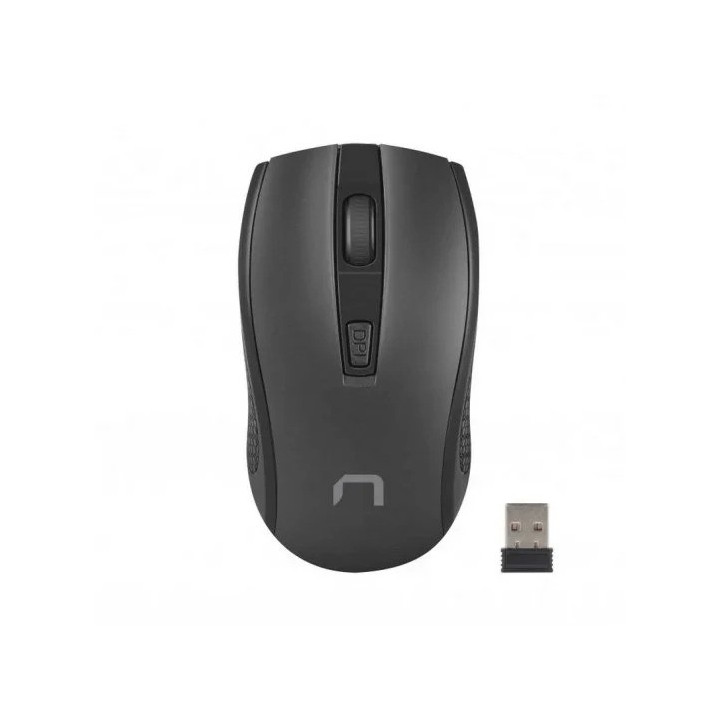 Raton Natec Jay 2 1600DPI Wireless Black | InfoChen Canarias