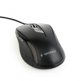 Raton Gembird USB 1600DPI Black | InfoChen Canarias