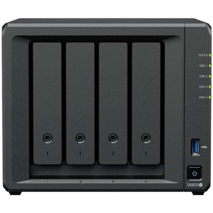 Unidad NAS Synology DS925+ 4 Hdd/ssd/nvme Diskstation CPU 2.2GHZ