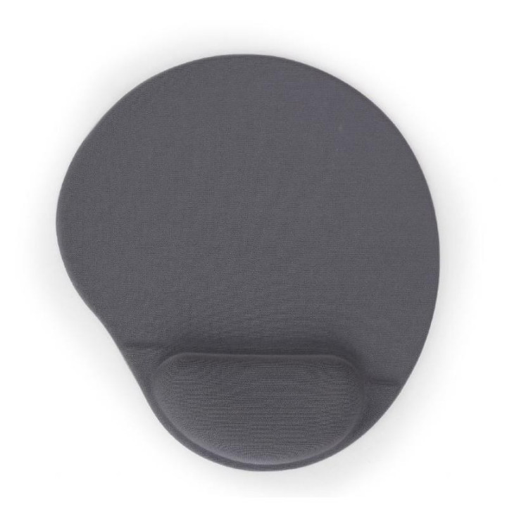 Alfombrilla Gembird Reposamuñecas Gel Mouse Pad Grey | InfoChen