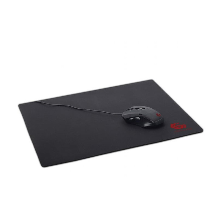 Alfombrilla Gembird Gaming L 400X450MM Black | InfoChen Canarias