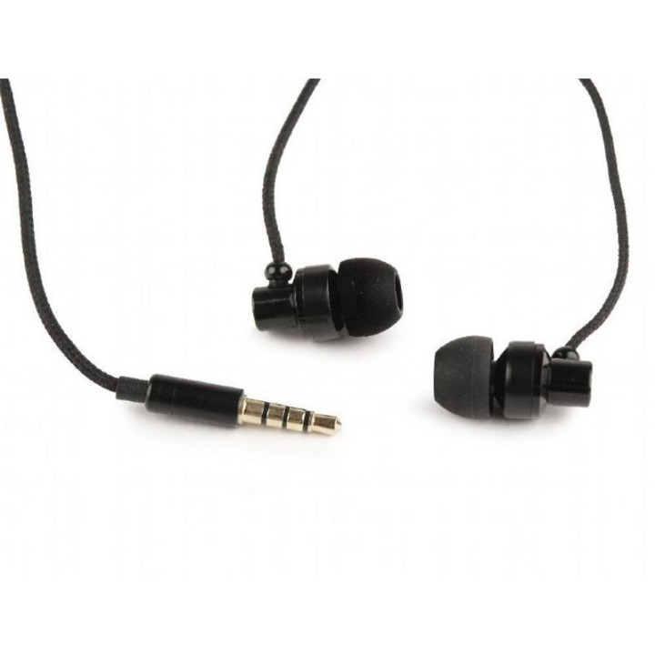 Auriculares + Microfono Gembird In Ear Black | InfoChen Canarias