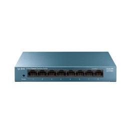 Switch Tp-Link Gigabit 8 Puertos LS108G Metalico | InfoChen
