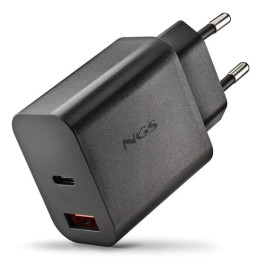 Cargador De Pared Ngs Era Gan USB-C/usb-A 20W Black | InfoChen