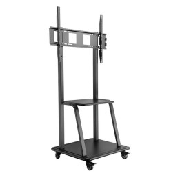 Soporte TV Monitor Tooq Suelo Con Ruedas 37 - 100 150KG Black |
