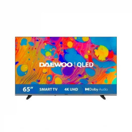 Televisor Daewoo 65 Qled 4K USB Smart TV Android WIFI Bluetooth