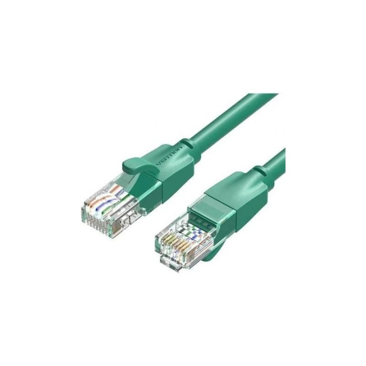 Cable De Red CAT.6 Utp 2M Vention Green | InfoChen Canarias