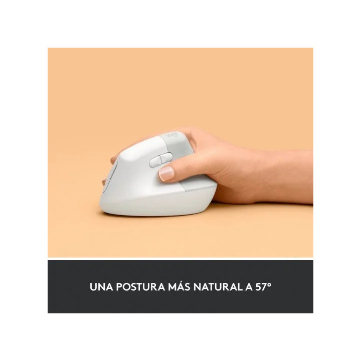 Raton Logitech Lift Vertical Wireless Ergonomic 4000DPI 6 Botones