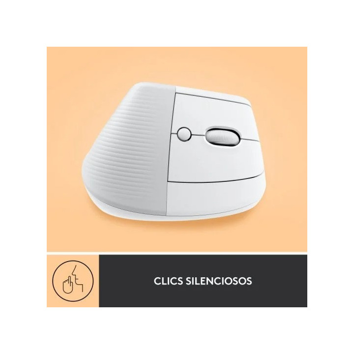 Raton Logitech Lift Vertical Wireless Ergonomic 4000DPI 6 Botones