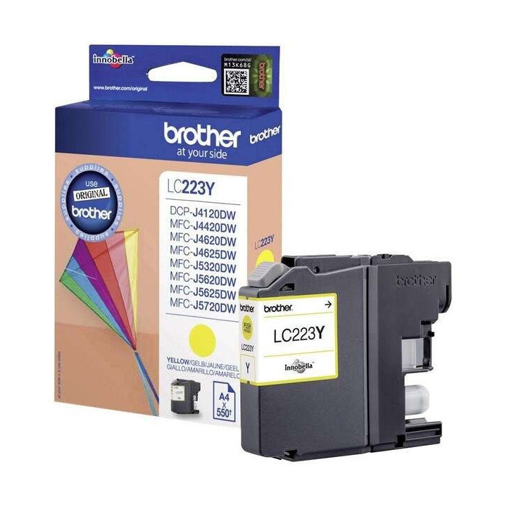 Tinta Brother LC223 Yellow | InfoChen Canarias