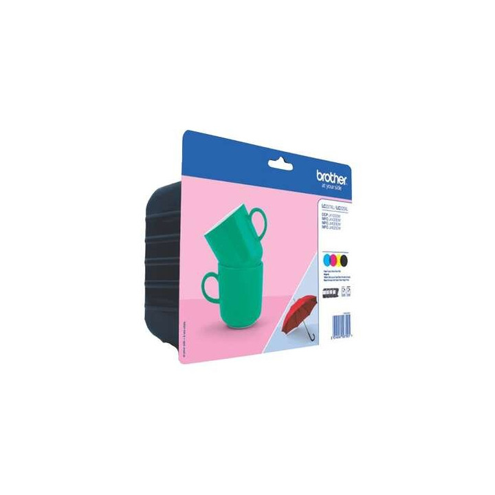 Tinta Brother LC227 Xl Pack 4 Colores | InfoChen Canarias