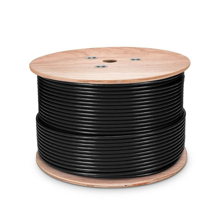 Cable De Red Bobina Oneway CAT.7 S/ftp 100M Black | InfoChen