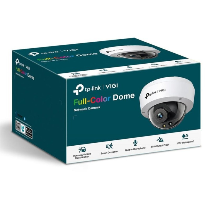 Cámara IP Tp-Link Vigi Dome Exterior/interior 3MP 2.8MM Ir 30M