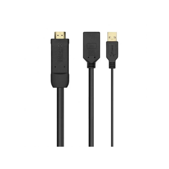 Cable Conversor 4K Aisens Hdmi/macho - Displayport/hembra 10W