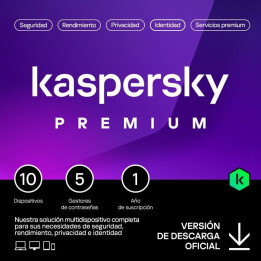 Antivirus Kaspersky Premium 1YEAR 10L Pc/mac/android/ios |