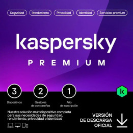 Antivirus Kaspersky Premium 1YEAR 3L Pc/mac/android/ios