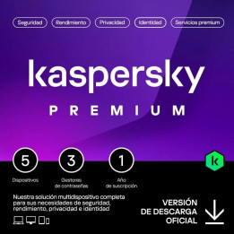 Antivirus Kaspersky Premium 1YEAR 5L Pc/mac/android/ios