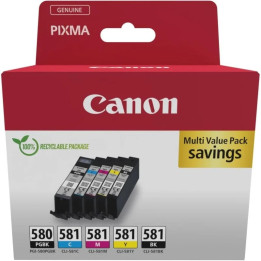 Tinta Canon Multipack 4 Colores PGI-580/CLI-581 | InfoChen