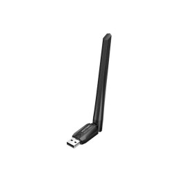 Adaptador Vention USB WIFI AC650 Dual Band Black | InfoChen