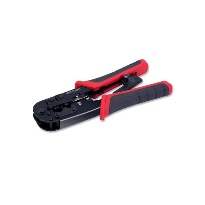 Crimpadora Vention Metalica RJ45 Black/red | InfoChen Canarias