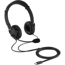 Auriculares + Microfono Kensington K97457WW Hi-Fi USB-C Black |