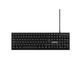 Teclado Phoenix K100 USB Multimedia Black | InfoChen Canarias