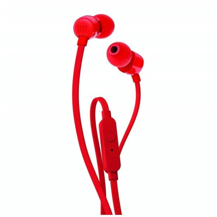 Auriculares + Microfono Jbl Tune 110 In Ear Aux Red | InfoChen
