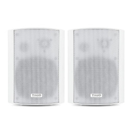 Altavoces De Pared Tooq 60W Amplificados 180º Control Volumen |