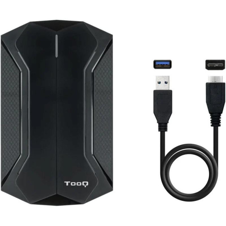 Caja Externa Tooq Gaming 2.5 SSD Sata USB RGB Black | InfoChen