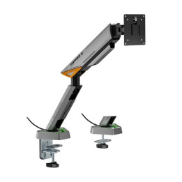 Soporte De Mesa Gaming Tv/monitor Aisens 17 - 49 1 Brazo
