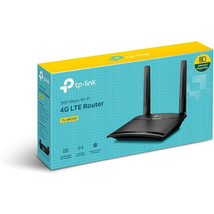 Wireless Router Tp-Link TL-MR100 3G/4G 300MBPS | InfoChen