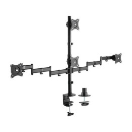 Soporte De Mesa Para 4 Tv/monitor Aisens 13 - 27 2 Brazos