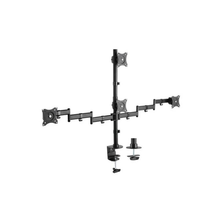 Soporte De Mesa Para 4 Tv/monitor Aisens 13 - 27 2 Brazos