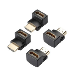 Adaptador Oneway HDMI Hembra A HDMI Macho Acodado 90º A/h-A/m