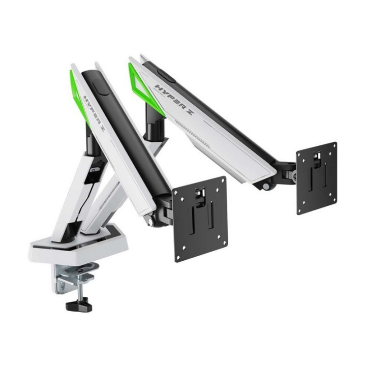 Soporte De Mesa Gaming Para 2 Tv/monitor Aisens 17 - 38 2 Brazos