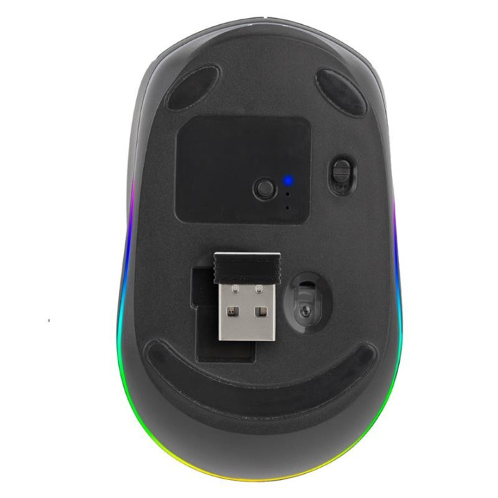 Raton Ngs Smog Multidevice Wireless Bluetooth Recargable LED