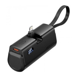 Powerbank Vention 4800MAH USB-C + Lightning Plegable 22.5W Black