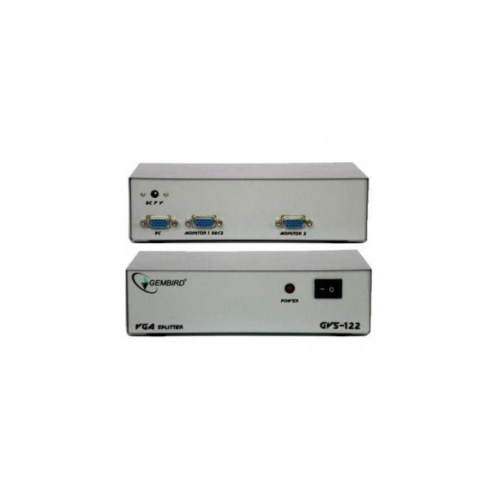 Conmutador VGA Gembird 2 Monitores | InfoChen Canarias