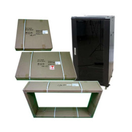 Armario Rack Powergreen 42U 80X80 Desmontado Puertas Perforadas