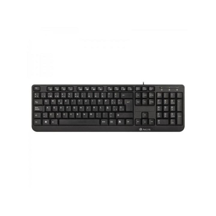 Teclado Ngs Funky USB Multimedia Black | InfoChen Canarias