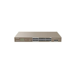 Switch IP-Com 24 Puertos Gigabit POE 2 Sfp Rack | InfoChen