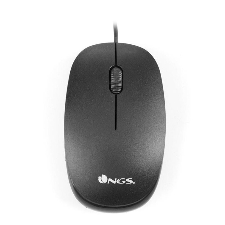 Raton Ngs Flame USB Optico Black | InfoChen Canarias