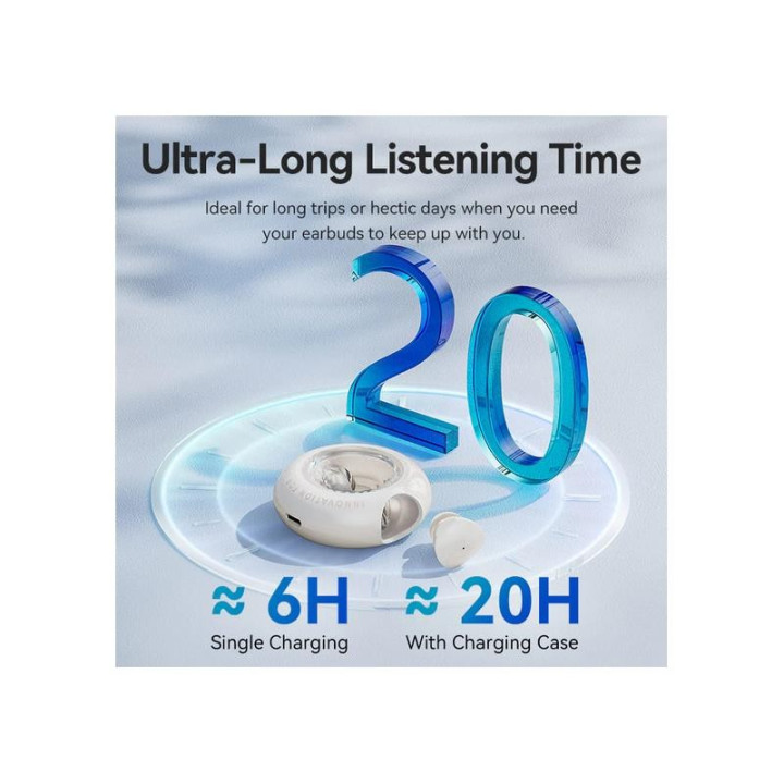Auriculares Vention Tiny T17 Bluetooth 5.3 True Wireless 6 Horas
