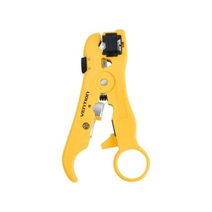 Pelacables Vention Coaxial Yellow | InfoChen Canarias