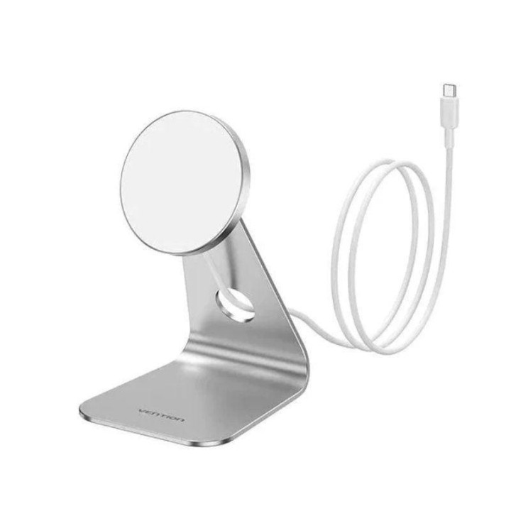 Cargador Vention Sobremesa Smartphone Magsafe 15W Wireless 1M