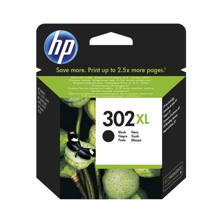 Tinta HP Nº 302XL Black | InfoChen Canarias
