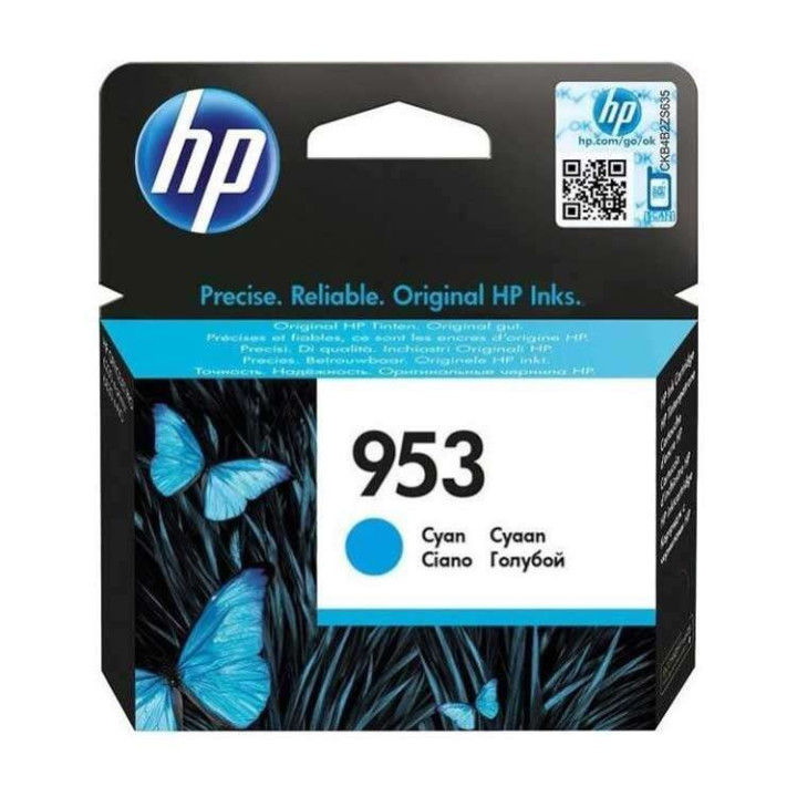 Tinta HP 953 F6U12AE Cyan | InfoChen Canarias