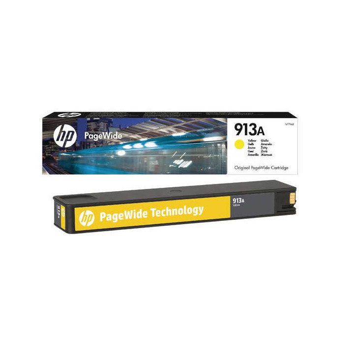 Tinta HP Pagewide 913A Yellow | InfoChen Canarias