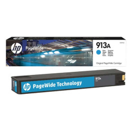 Tinta HP Pagewide 913A Cyan | InfoChen Canarias